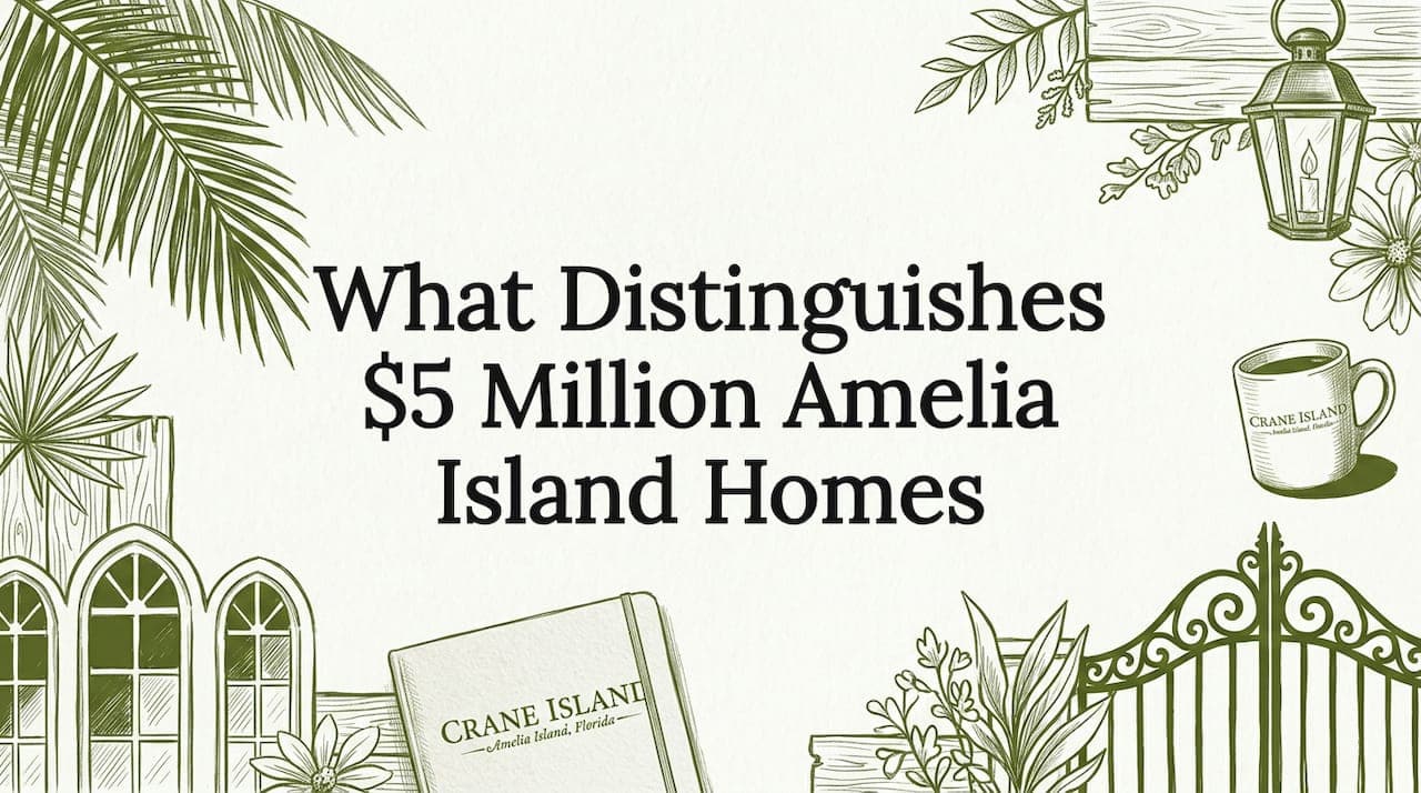 What Distinguishes $5 Million Amelia Island Homes
