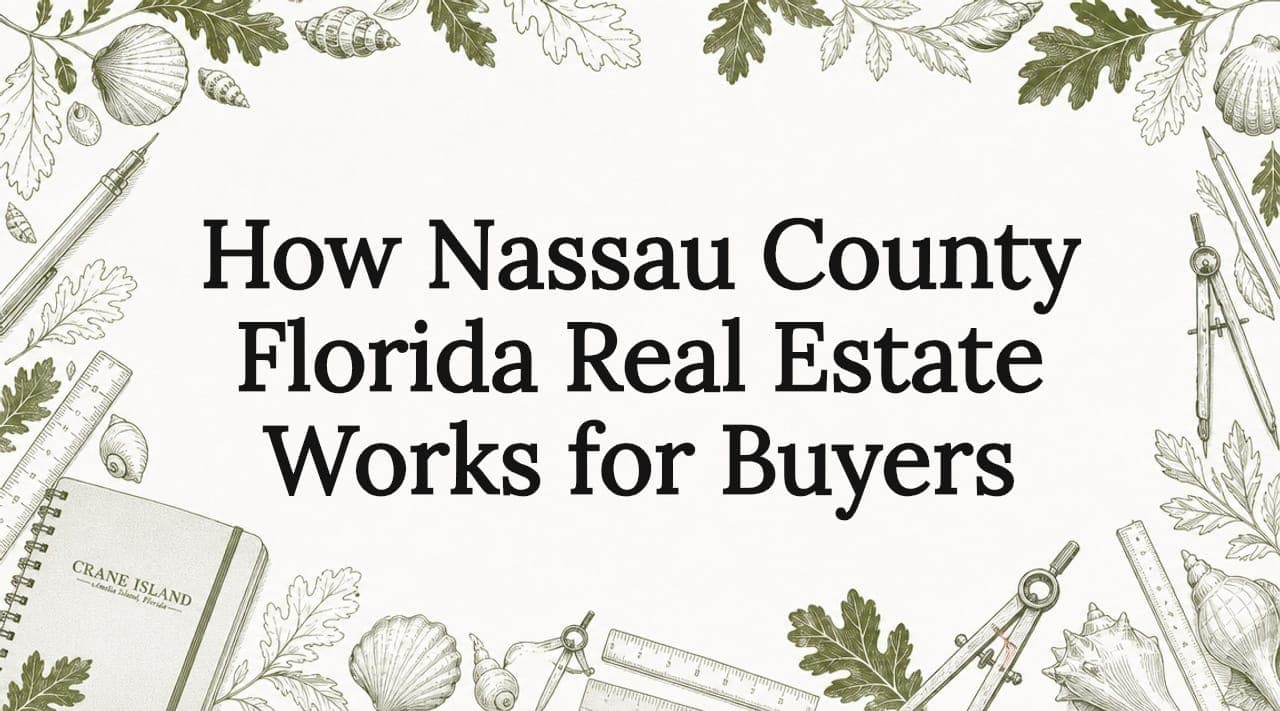How Nassau County Florida Real Estate Works for Buyers