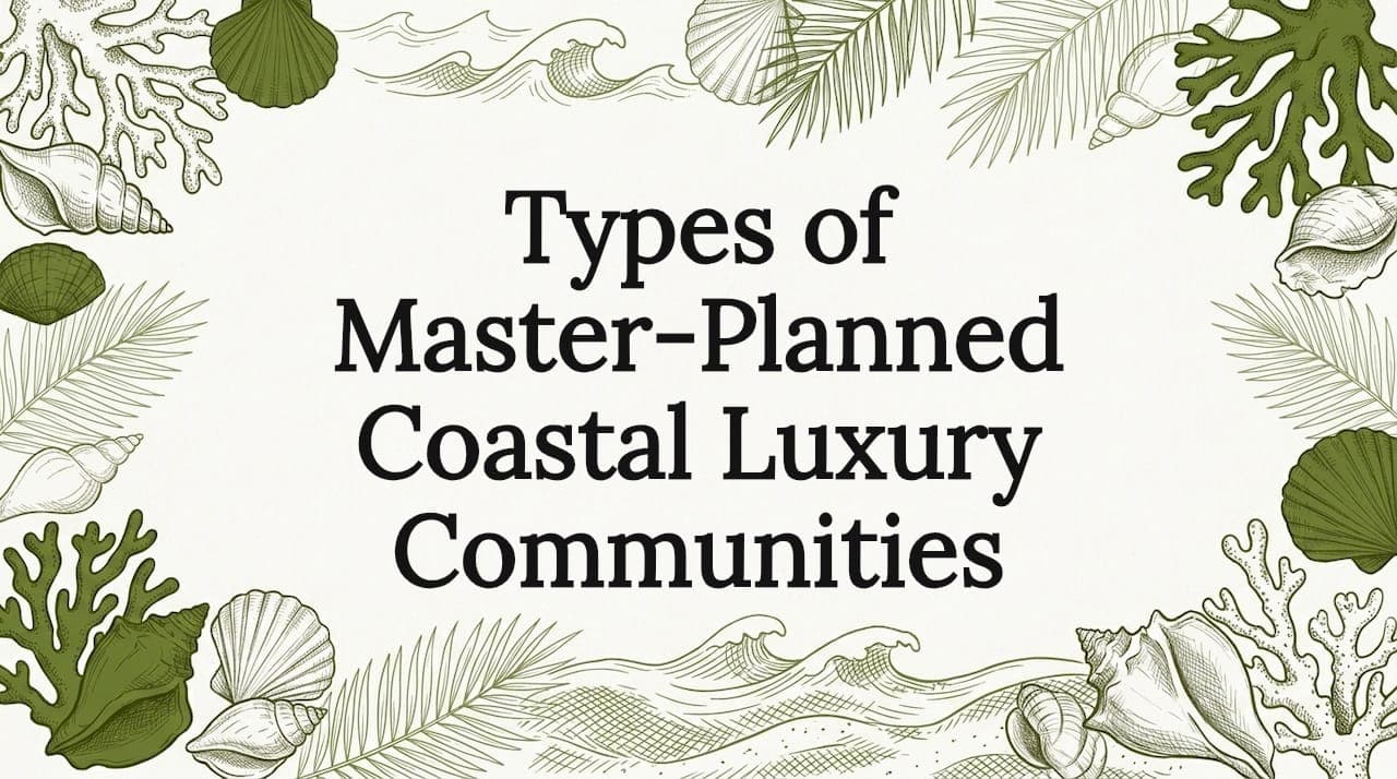 Types of Master-Planned Coastal Luxury Communities