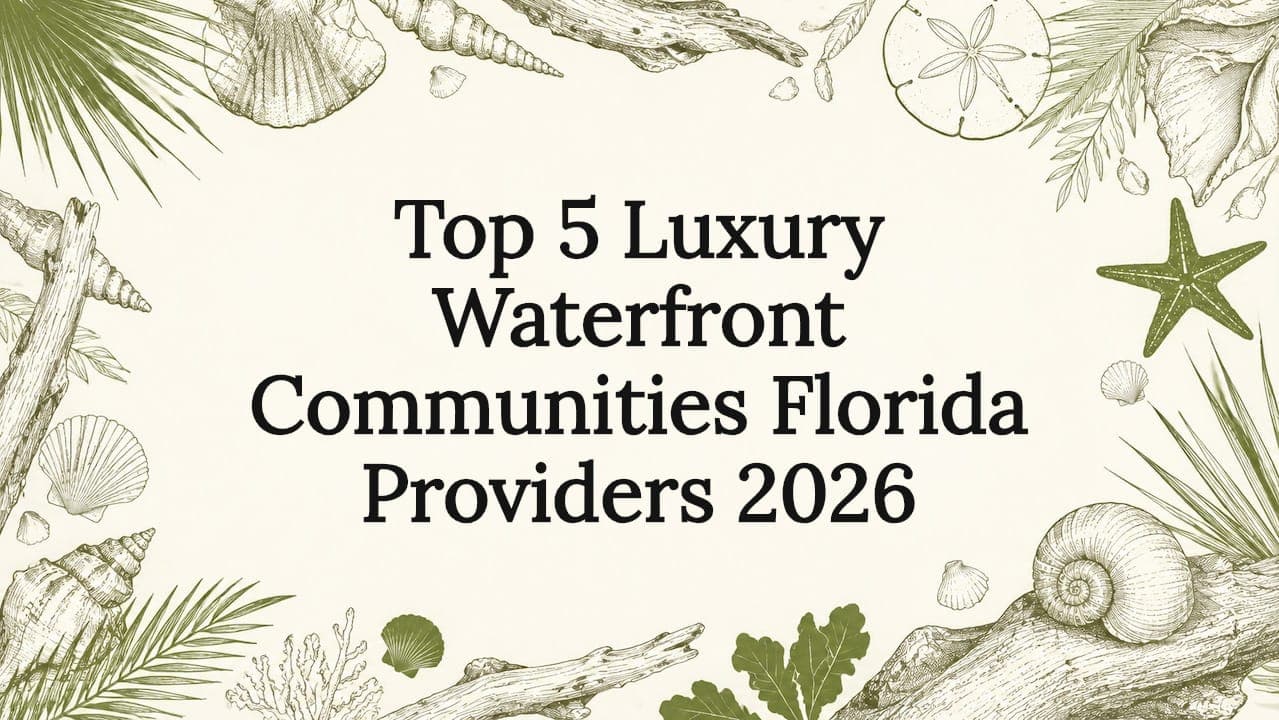 Top 5 Luxury Waterfront Communities Florida Providers 2026