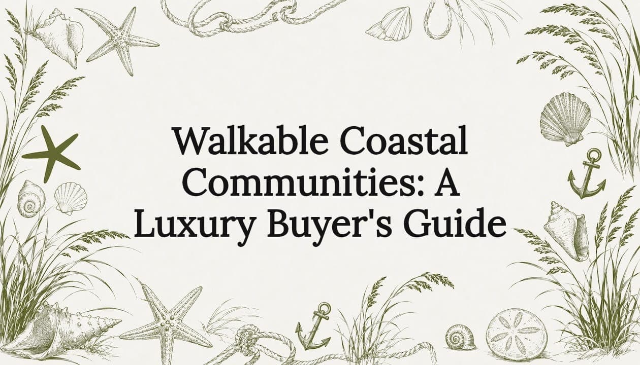 Walkable Coastal Communities: A Luxury Buyer's Guide