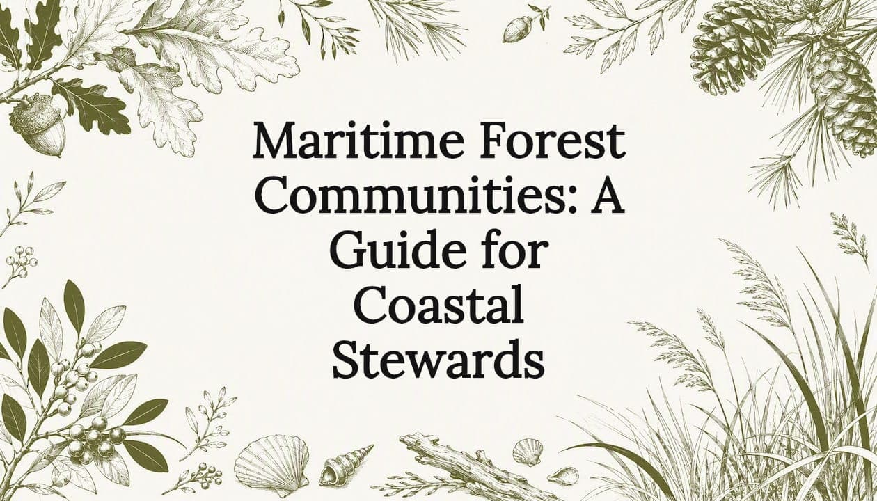 Maritime Forest Communities: A Guide for Coastal Stewards