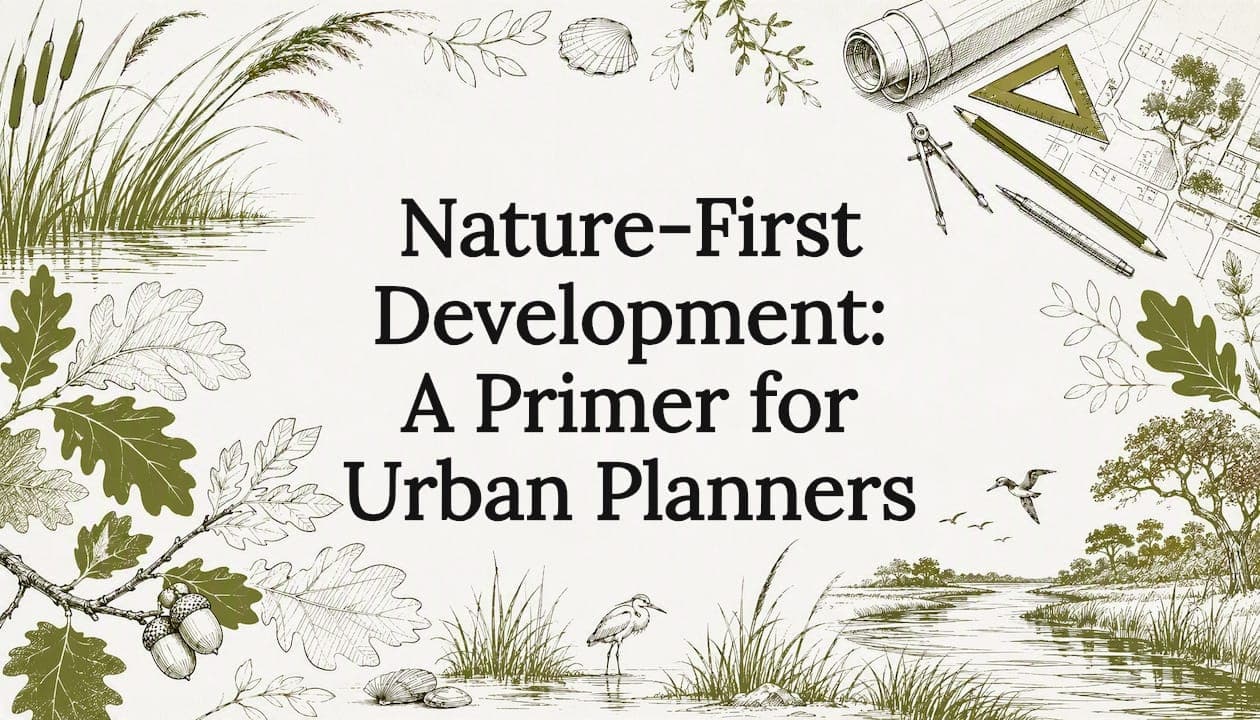 Nature-First Development: A Primer for Urban Planners