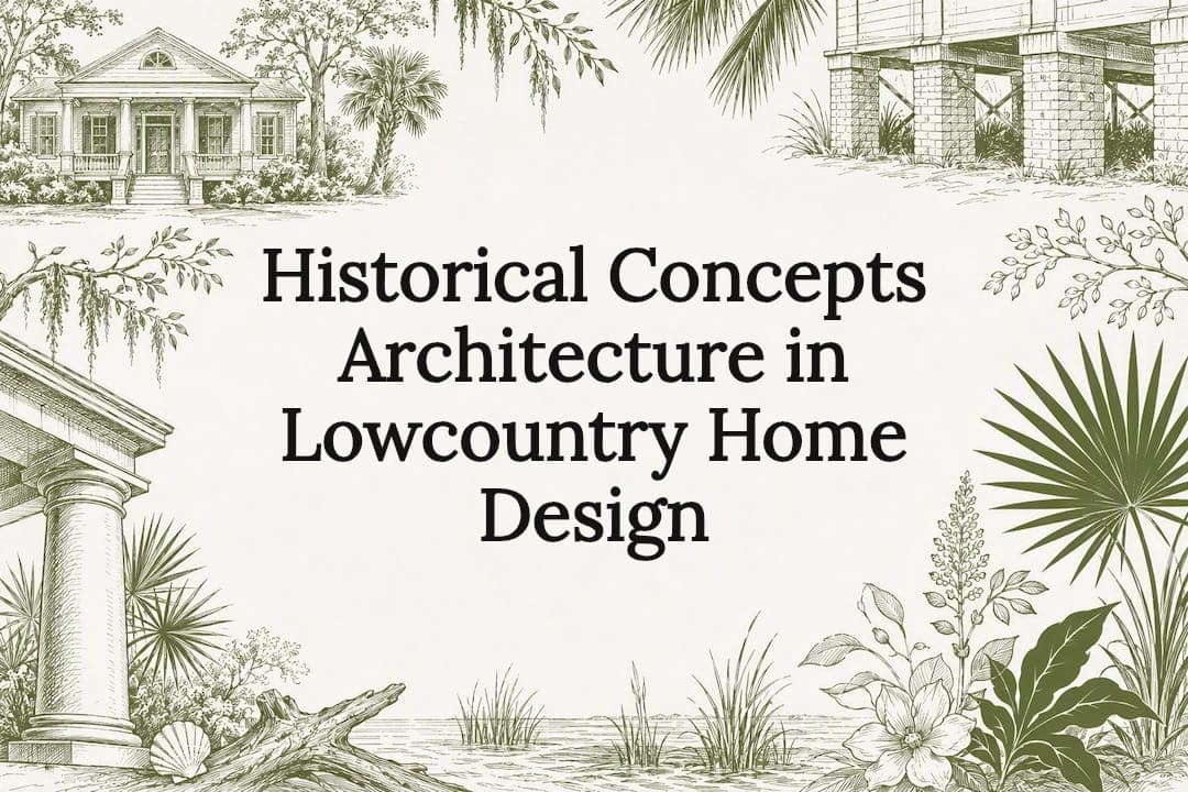 Historical Concepts Architecture in Lowcountry Home Design