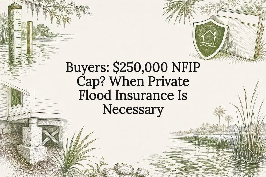 Buyers: $250,000 NFIP Cap? When Private Flood Insurance Is Necessary