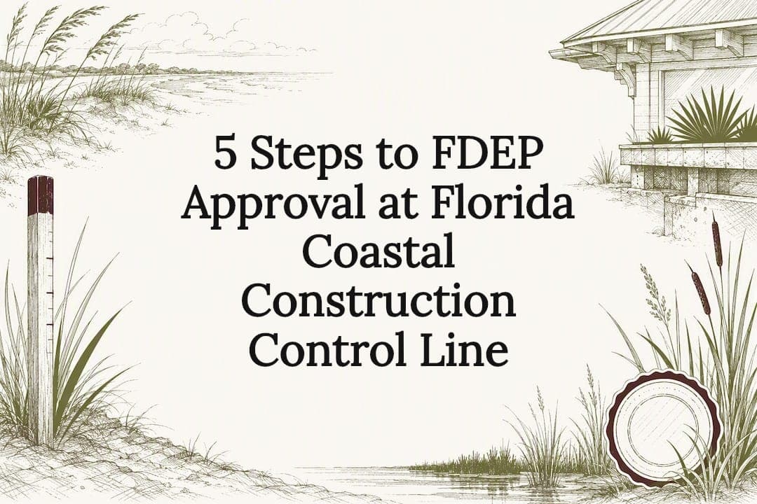 5 Steps to FDEP Approval at Florida Coastal Construction Control Line