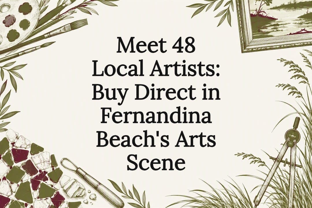 Meet 48 Local Artists: Buy Direct in Fernandina Beach's Arts Scene