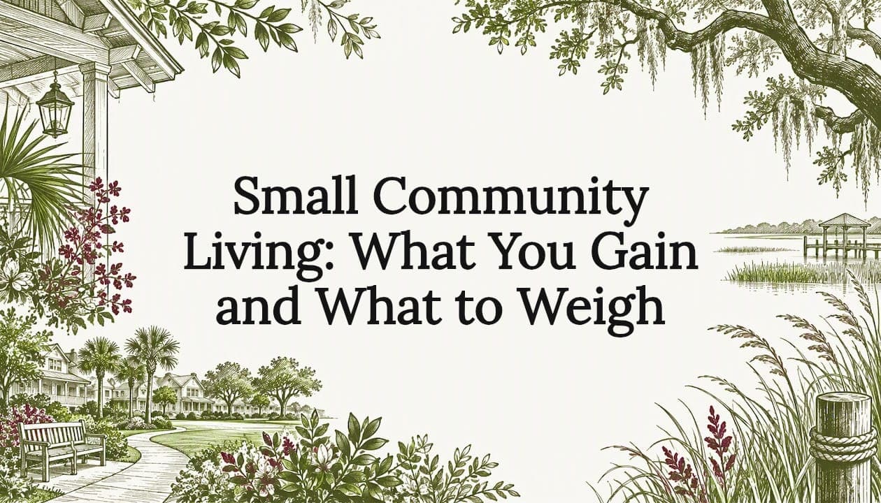Small Community Living: What You Gain and What to Weigh