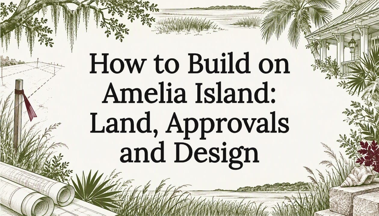 How to Build on Amelia Island: Land, Approvals and Design